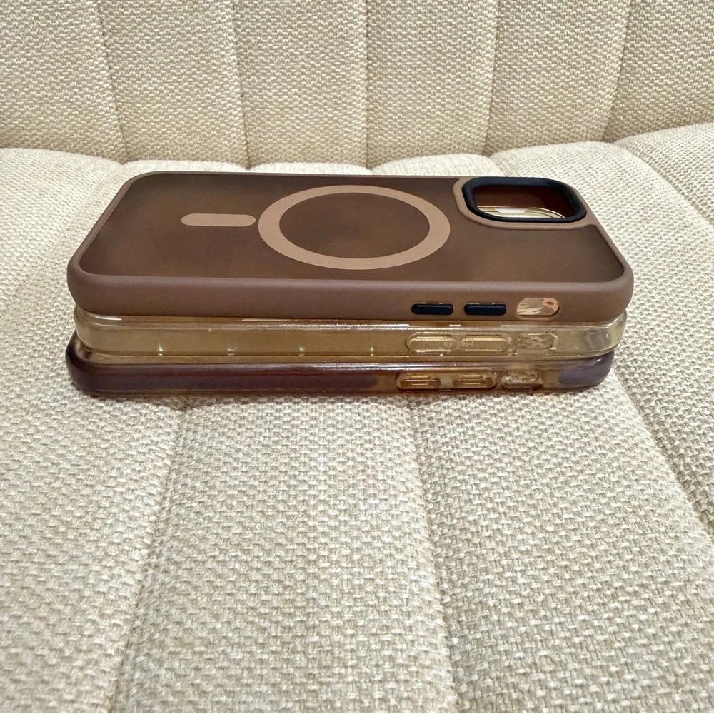 kate spade Floral and Clear iPhone 12 Pro Cases - Brown and‎ Purple